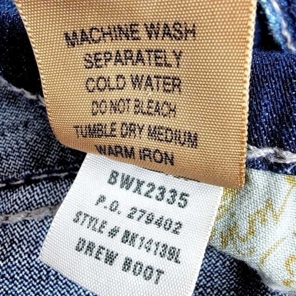 BKE Women's 38 x 33.5 Drew Bootcut Stretch Cotton Blend Style# BK14139L Jeans - Picture 9 of 14